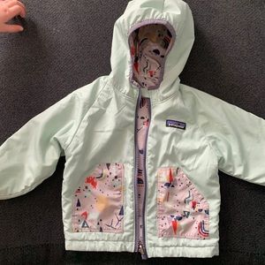 Patagonia girls reversible jacket